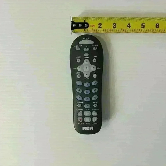 RCA RCR312WR Universal Remote Control for TV VCR DVD & Satellite & Cable - Gray - Picture 8 of 9